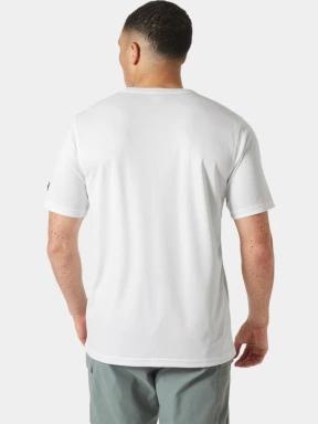 Helly Hansen Hh Tech T-Shirt 2.0 férfi rövid ujjú sport póló fehér színben 3
