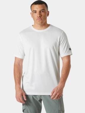 Helly Hansen Hh Tech T-Shirt férfi rövid ujjú sport póló fehér színben 1