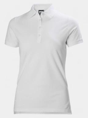 Helly Hansen W Crew Pique 2 Polo női galléros póló fehér színben 1