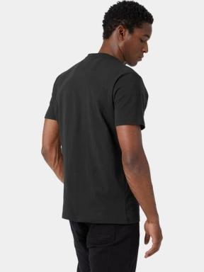 Helly Hansen Hh Box T férfi rövid ujjú póló fekete színben 3
