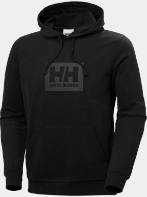 Helly Hansen Hh Box Hoodie férfi kapucnis pulóver fekete színben 1