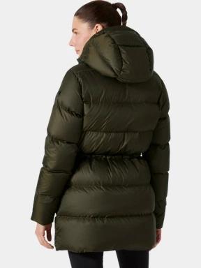 Helly Hansen W Essence Down Parka női pehelykabát zöld színben 3