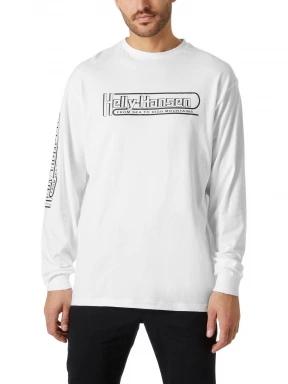 Helly Hansen Yu Long Sleeve férfi hosszú ujjú póló fehér színben 1