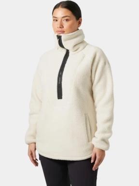 Helly Hansen W Bliss Pile női polár pulóver fehér színben 1