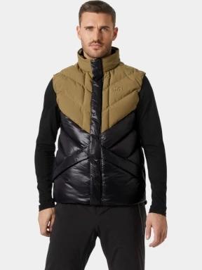 Helly Hansen Village Puffy Vest férfi mellény oliva színben 1