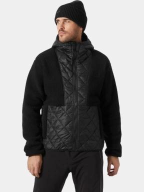 Helly Hansen Stowe Hooded Hybrid Jacket férfi hibrid felső fekete színben 1