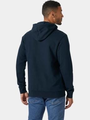 Helly Hansen Core Graphic Hoodie férfi kapucnis pulóver sötétkék színben 3