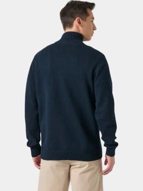 Helly Hansen Smoegen 1/2 Zip Sweater férfi kötött pulóver sötétkék színben 3