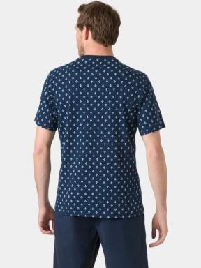 Helly Hansen Hudson T-Shirt férfi rövid ujjú póló sötétkék színben 3