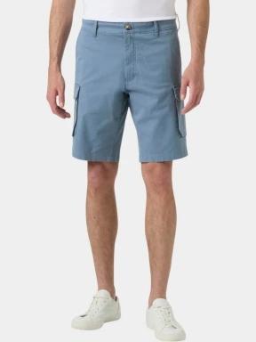 Helly Hansen Bryggen Cargo Shorts férfi oldalzsebes rövidnadrág kék színben 1