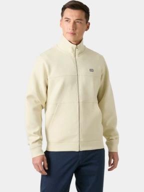 Helly Hansen Koster Sweat Jacket férfi kardigán homok színben 1