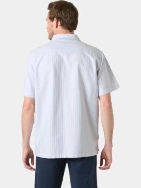 Helly Hansen Shore Ss Shirt férfi rövid ujjú ing világoskék színben 3