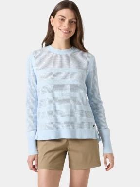 Helly Hansen W Portofino Knit Sweater női kötött pulóver világoskék színben 1