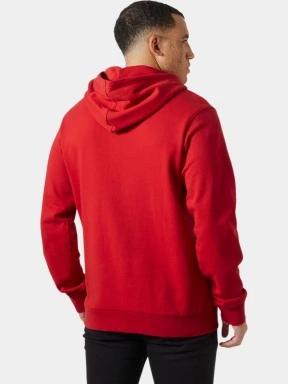Helly Hansen Hh Logo Hoodie 3.0 férfi kapucnis pulóver piros színben 3