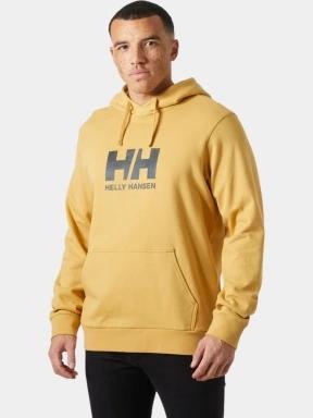 Helly Hansen Hh Logo Hoodie 3.0 férfi kapucnis pulóver sárga színben 1
