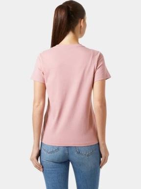 Helly Hansen W Hh Logo T-Shirt 3.0 női rövid ujjú póló rózsaszín színben 3