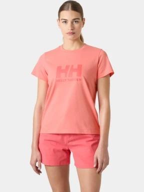 Helly Hansen W Hh Logo T-Shirt 3.0 női rövid ujjú póló homok színben 1
