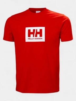 Helly Hansen Hh Box T 2.0 férfi rövid ujjú póló piros színben 1