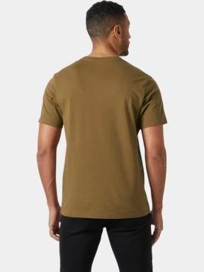 Helly Hansen Hh Box T 2.0 férfi rövid ujjú póló oliva színben 3