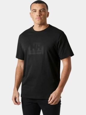 Helly Hansen Hh Box T 2.0 férfi rövid ujjú póló fekete színben 1