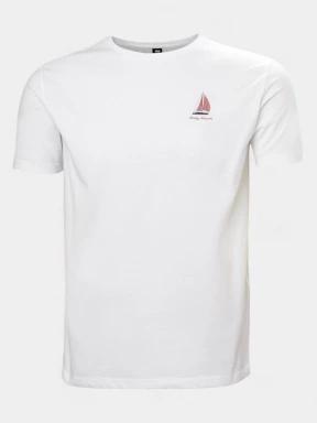 Helly Hansen Shoreline T-Shirt 3.0 férfi rövid ujjú póló fehér színben 1