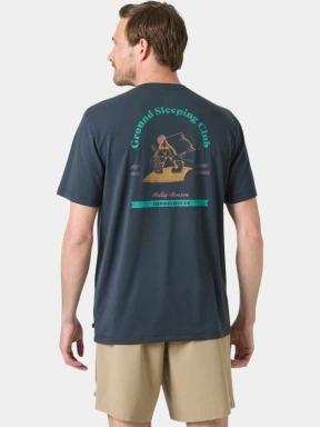 Helly Hansen Skog Graphic T-Shirt férfi rövid ujjú póló szürke színben 3