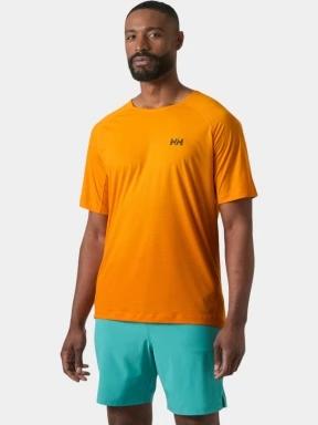 Helly Hansen Trail Ss T-Shirt férfi rövid ujjú póló narancssárga színben 1