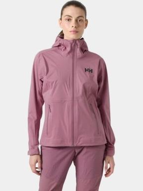 Helly Hansen W Momentum 3L Stretch Jacket női héjkabát lila színben 1