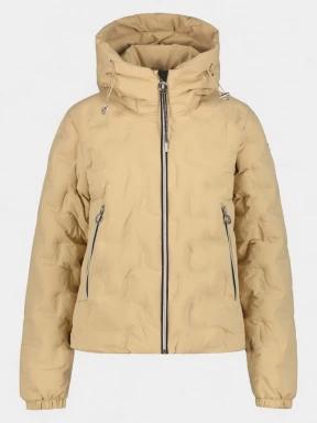 Luhta Luhta Aisaniemi női kapucnis dzseki barna színben 1