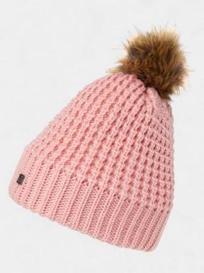 Helly Hansen W Snowfall Beanie női bojtos sapka rózsaszín színben 1