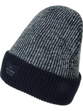 Helly Hansen Logo Cuff Beanie sapka sötétkék színben 1