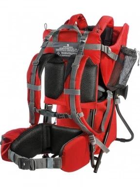 Ferrino Backpack Caribou férfi babahordozó hátizsák piros színben 1