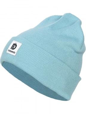 Fundango Kingdom Beanie kötött sapka kék színben 1