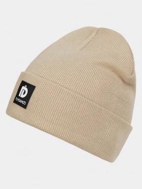 Fundango Kingdom Beanie kötött sapka homok színben 1