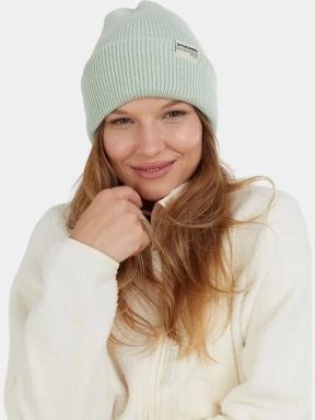 Fundango Tara Beanie kötött sapka zöld színben 3