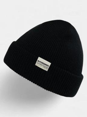 Fundango Tara Beanie kötött sapka fekete színben 1