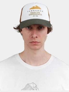 Fundango Pyrus Trucker Cap férfi baseball sapka homok színben 1