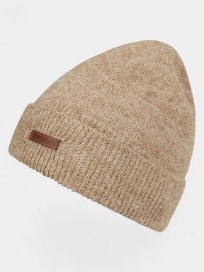 Fundango Truce Beanie női kötött sapka barna színben 1