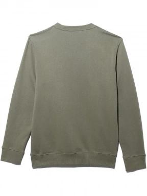 Timberland Wwes Crew Neck Sweatshirt férfi pulóver barna színben 3