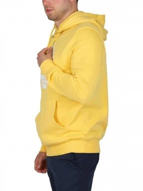 Timberland Tree Logo Hoodie férfi kapucnis pulóver sárga színben 3