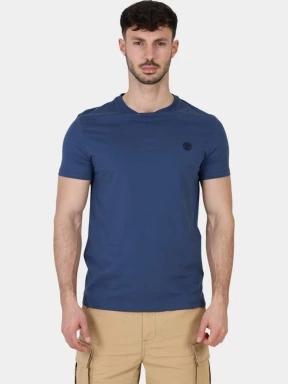 Timberland Short Sleeve Tee férfi rövid ujjú póló sötétkék színben 1