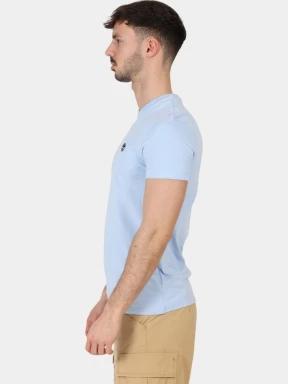 Timberland Short Sleeve Tee férfi rövid ujjú póló világoskék színben 3