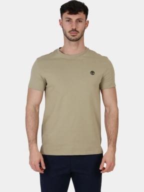 Timberland Short Sleeve Tee férfi rövid ujjú póló oliva színben 1