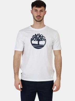 Timberland Tree Logo Short Sleeve Tee férfi rövid ujjú póló fehér színben 1