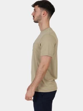Timberland Tree Logo Short Sleeve Tee férfi rövid ujjú póló oliva színben 3