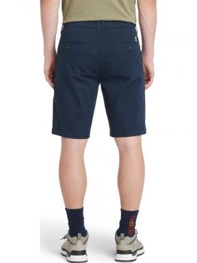 Timberland Stretch Twill Chino Short férfi rövidnadrág sötétkék színben 3