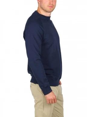 Timberland Loopback Crew Neck Sweatshirt férfi pulóver sötétkék színben 3