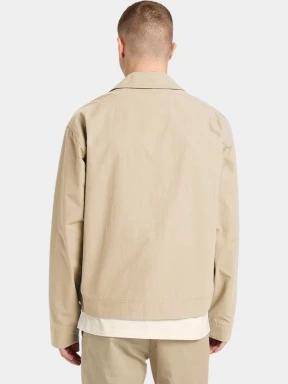 Timberland DWR Stratham Cotton Bomber férfi átmeneti kabát homok színben 3