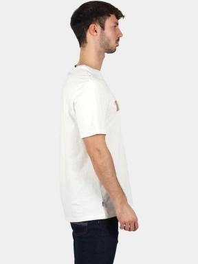 Timberland Linear Logo Short Sleeve Tee férfi rövid ujjú póló fehér színben 3