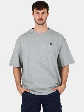 Timberland Short Sleeve Tee férfi rövid ujjú póló szürke színben 1